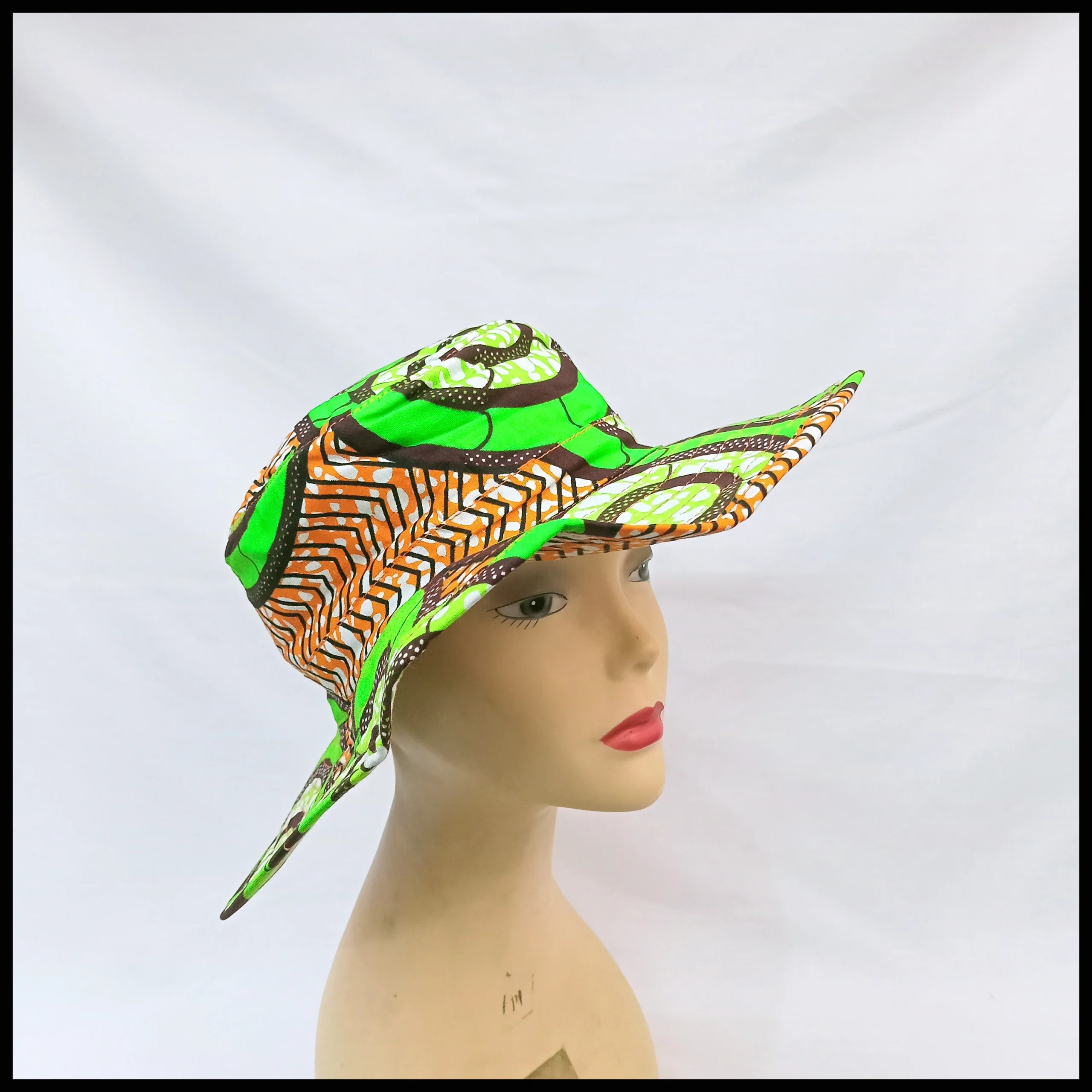 African Wax Print Cap - Image 5