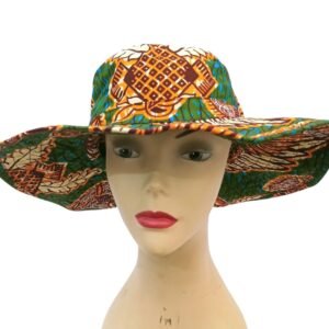 African Wax Print Cap