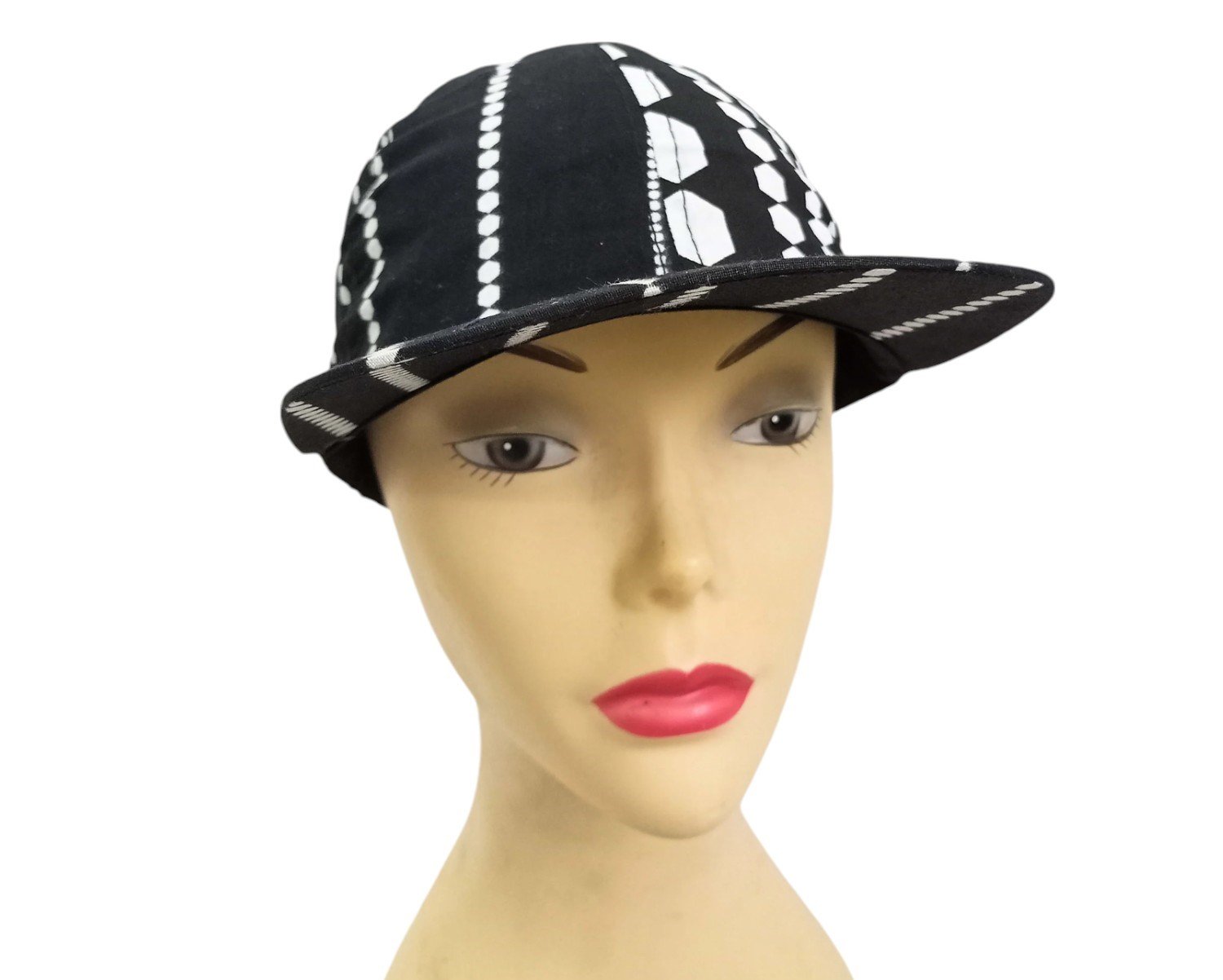 African Wax Print Cap - Image 3
