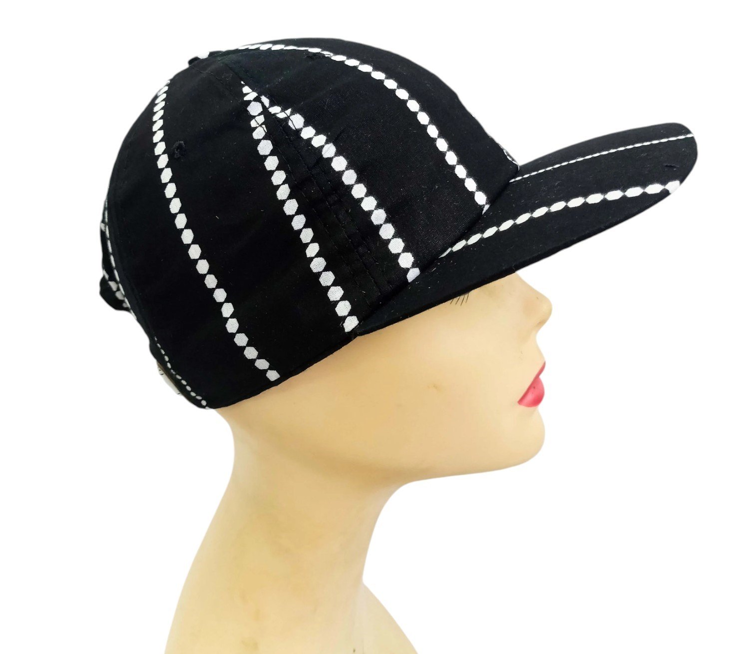 African Wax Print Cap - Image 4