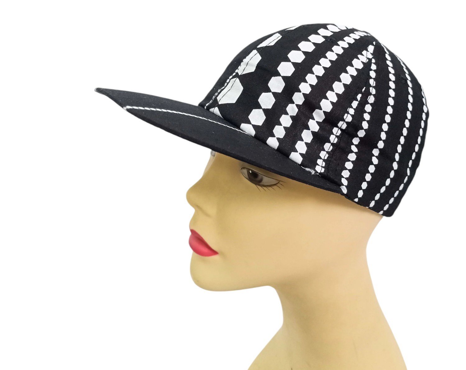 African Wax Print Cap - Image 8