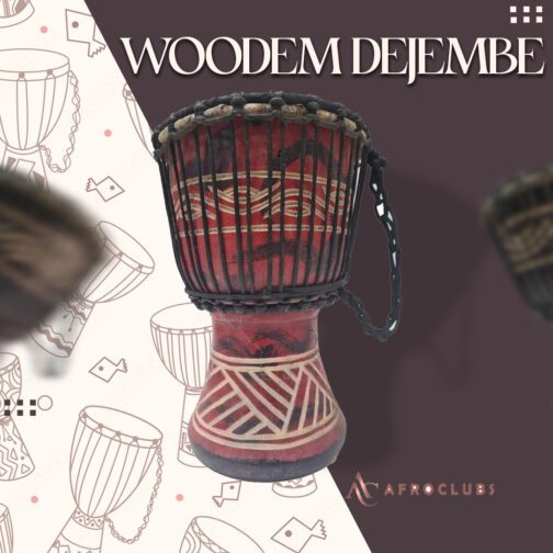 Drum (Djembe) Size Height 24cm X Top Diameter 14cm - Image 2