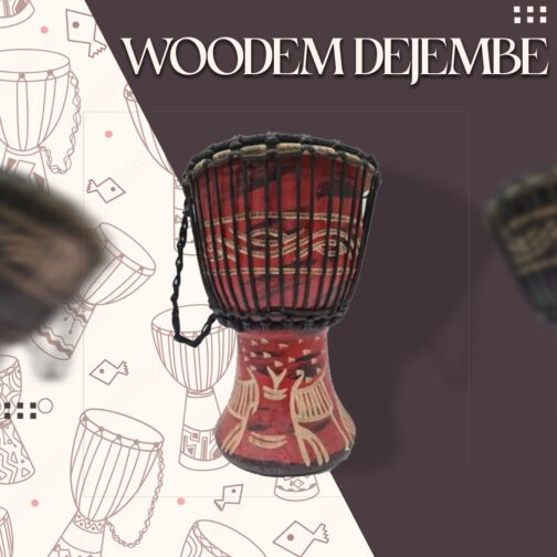 Drum (Djembe) Size Height 24cm X Top Diameter 14cm - Image 2