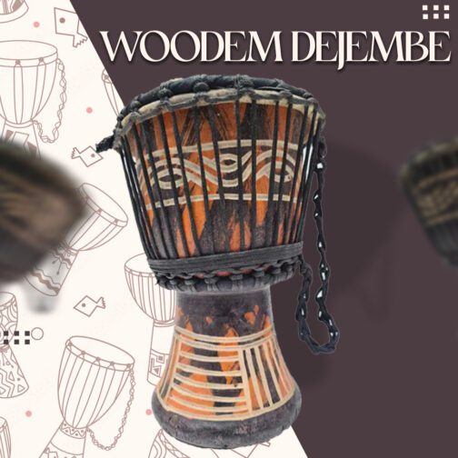 Drum (Djembe) Size Height 24cm X Top Diameter 14cm - Image 2