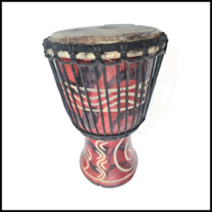 Drum (Djembe) Size Height 24cm X Top Diameter 14cm