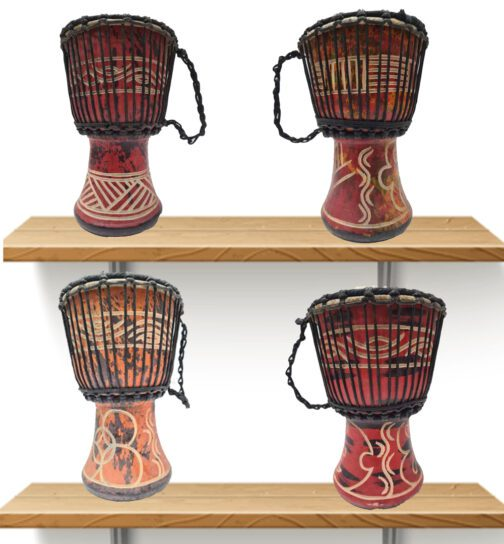 Drum (Djembe) Size Height 24cm X Top Diameter 14cm - Image 3