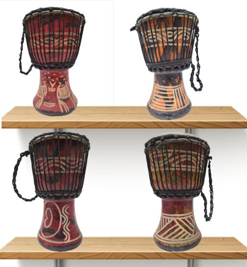 Drum (Djembe) Size Height 24cm X Top Diameter 14cm - Image 5