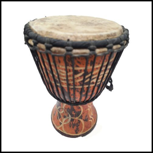 Drum (Djembe) Size Height 24cm X Top Diameter 14cm - Image 7