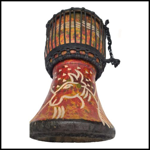 Drum (Djembe) Size Height 24cm X Top Diameter 14cm - Image 2
