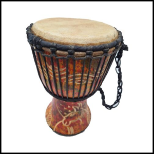 Drum (Djembe) Size Height 24cm X Top Diameter 14cm