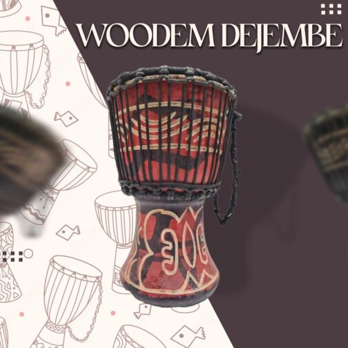 Drum (Djembe) Size Height 24cm X Top Diameter 14cm - Image 2