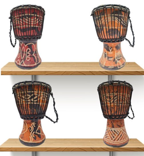 Drum (Djembe) Size Height 24cm X Top Diameter 14cm - Image 4