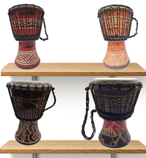 Drum (Djembe) Size Height 24cm X Top Diameter 14cm - Image 5