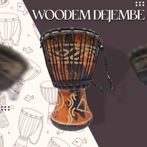 Drum (Djembe) Size Height 24cm X Top Diameter 14cm - Image 7