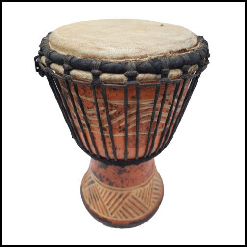 Drum (Djembe) Size Height 24cm X Top Diameter 14cm - Image 2