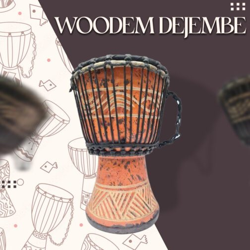 Drum (Djembe) Size Height 24cm X Top Diameter 14cm - Image 7