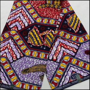 African Wax Fabric/Wax Clothes/Ghanaian Wax Print/Nigerian Ankara. 6 Yards Piece