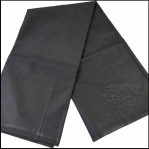 African Black Embossed cloth 6 Yard