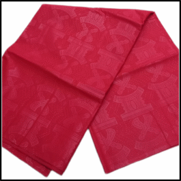 African Brissi/Cobni Embossed Wax Cloth – Funeral Fabric – 100% Cotton – 6 Yards