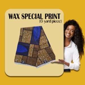 Special African Wax Print 6 Yards Piece 100% Cotton
