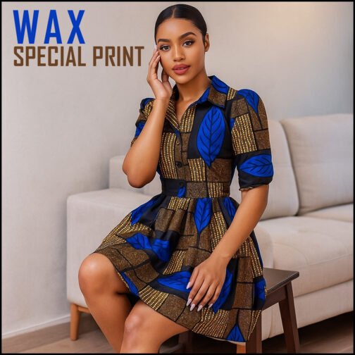 Special African Wax Print 6 Yards Piece 100% Cotton