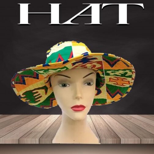 African Wax Print Cap - Image 2