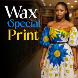 Special African Wax Print 6 Yards Piece 100% Cotton