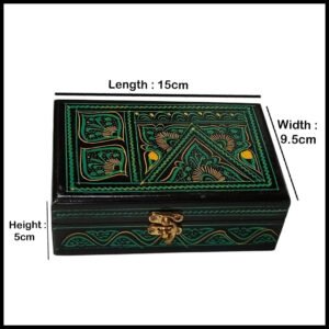 Naqsheen Jewellery Box Size (L-15cm, W-9.5cm, H-5cm)
