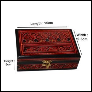 Naqsheen Jewellery Box Size (L-15cm, W-9.5cm, H-5cm)