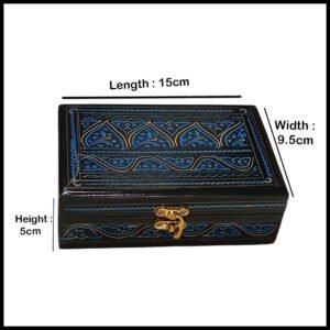 Naqsheen Jewellery Box Size (L-15cm, W-9.5cm, H-5cm)