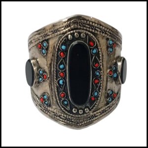 Afghani Bracelet With Artificial Stone
