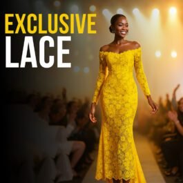 Exclusive African Lace 5 Yards – Premium quality- unique and beautiful design