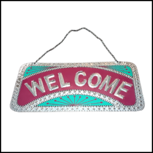 Chamakpatti Welcome Plate (W-27cm, H-15cm)