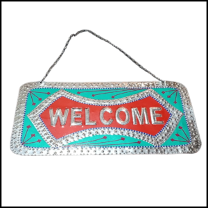 Chamakpatti Welcome Plate (W-27cm, H-15cm)