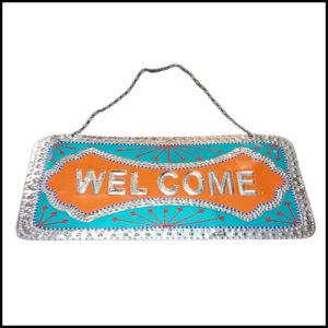 Chamakpatti Welcome Plate (W-27cm, H-15cm)
