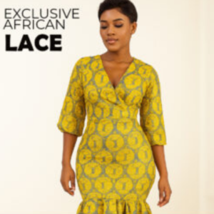 Exclusive African Lace 5 Yards – Premium quality- unique and beautiful design