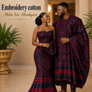 Embroidery cotton Meba Wo Abrokyere 12 Yards