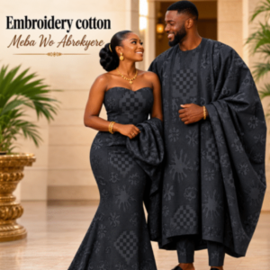 Embroidery cotton Meba Wo Abrokyere 6 Yards