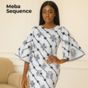 Meba Sequence – Premium Quality (12 yard)| Unique Patterns & Designs | Perfect Gift for Any Occasion”