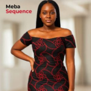 Meba Sequence – Premium Quality (12 yard)| Unique Patterns & Designs | Perfect Gift for Any Occasion”