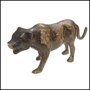 Brass Leopard Jarrah (Size:15 cm)