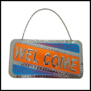 Chamakpatti Welcome Plate (W-27cm, H-15cm)