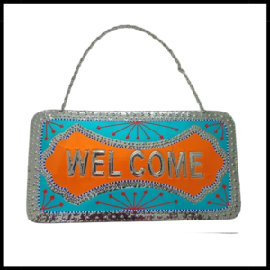 Chamakpatti Welcome Plate (W-27cm, H-15cm)