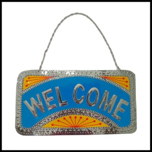 Chamakpatti Welcome Plate (W-27cm, H-15cm)