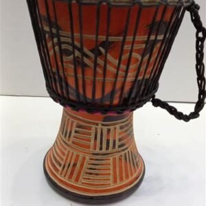 Drum (Djembe) Size Height 26cm X Top Diameter 17cm
