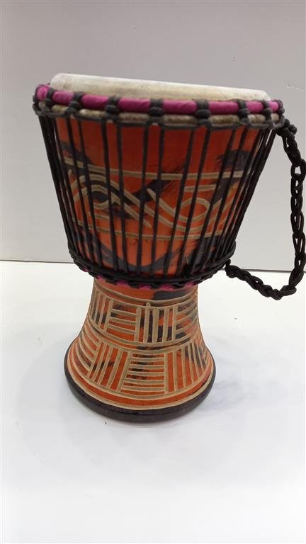 Drum (Djembe) Size Height 26cm X Top Diameter 17cm - Image 2