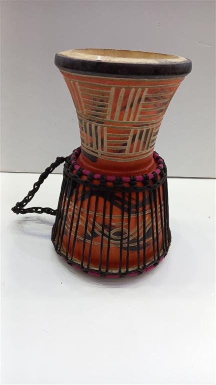 Drum (Djembe) Size Height 26cm X Top Diameter 17cm - Image 3