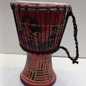 Drum (Djembe) Size Height 26cm X Top Diameter 17cm