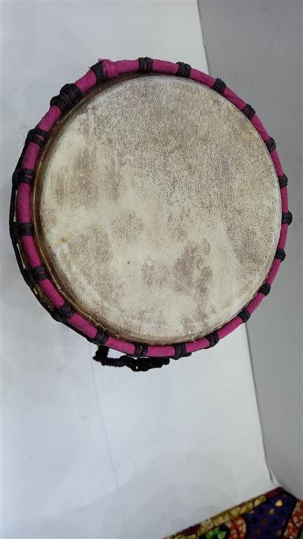 Drum (Djembe) Size Height 26cm X Top Diameter 17cm - Image 3