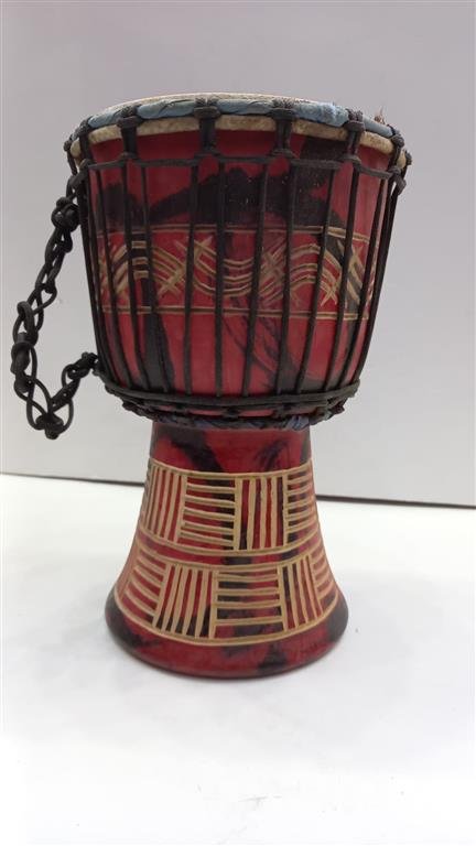 Drum (Djembe) Size Height 26cm X Top Diameter 17cm - Image 2